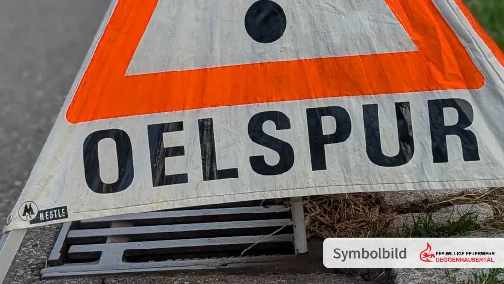 H EVD – Ölspur nach Verkehrsunfall