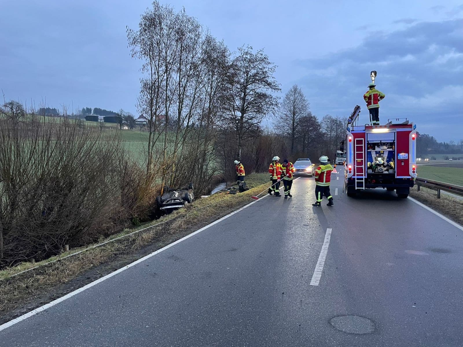 PKW überschlagen