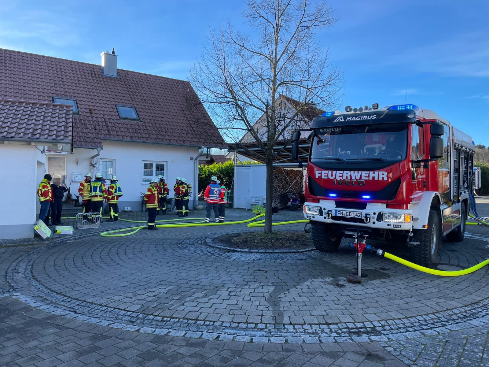 Brand Einfamilienhaus