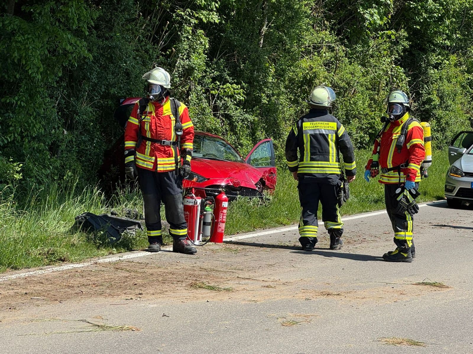 Auto von der Fahrbahn abgekommen