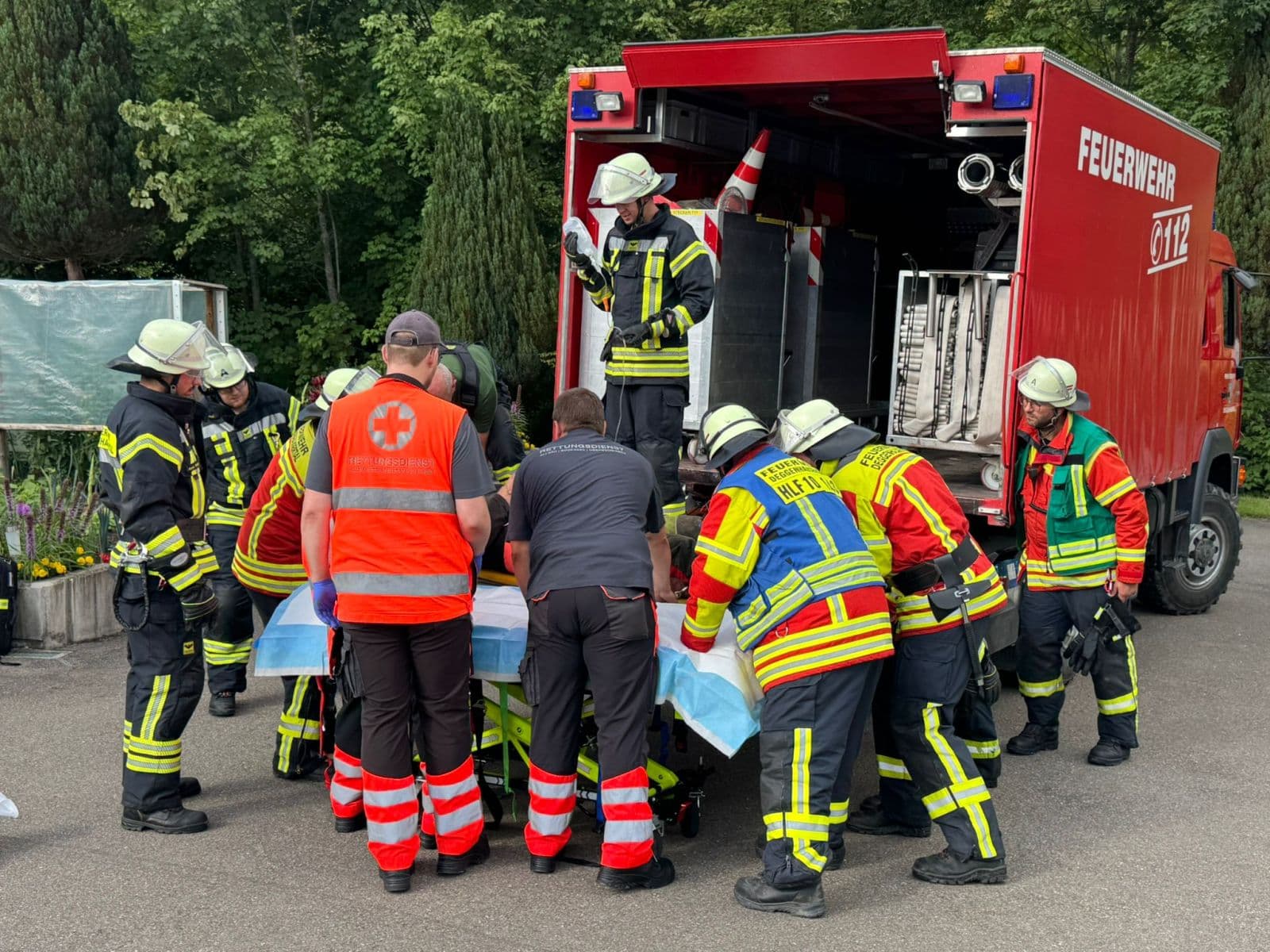 Unterstützung Rettungsdienst