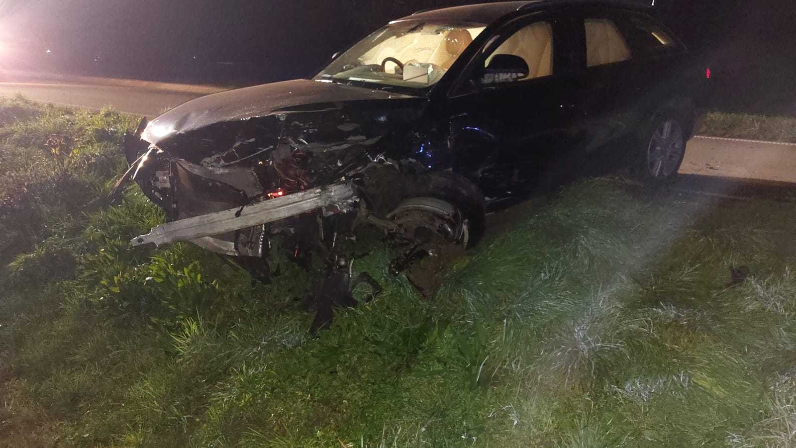 H1 VU - Mehrere PKWs verunfallt